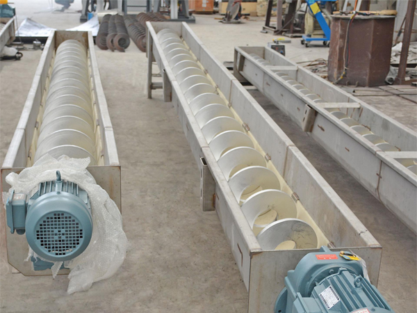 NON shaft screw conveyor